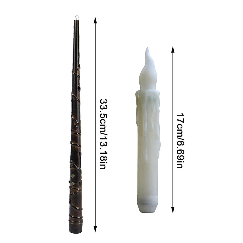 Cursed Candle Magic Candles with Wand Remote