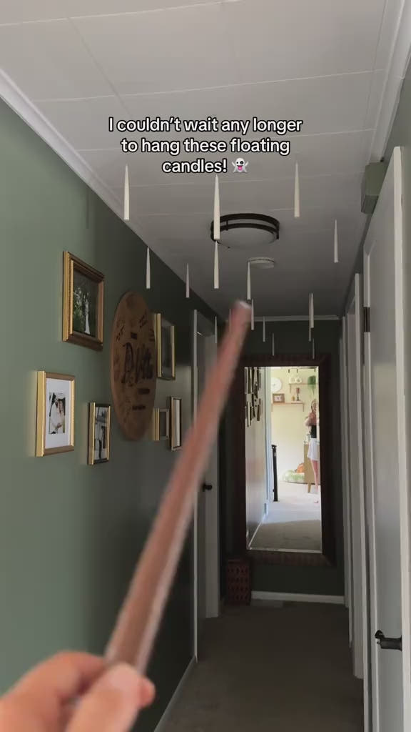 Cursed Candle Magic Candles with Wand Remote